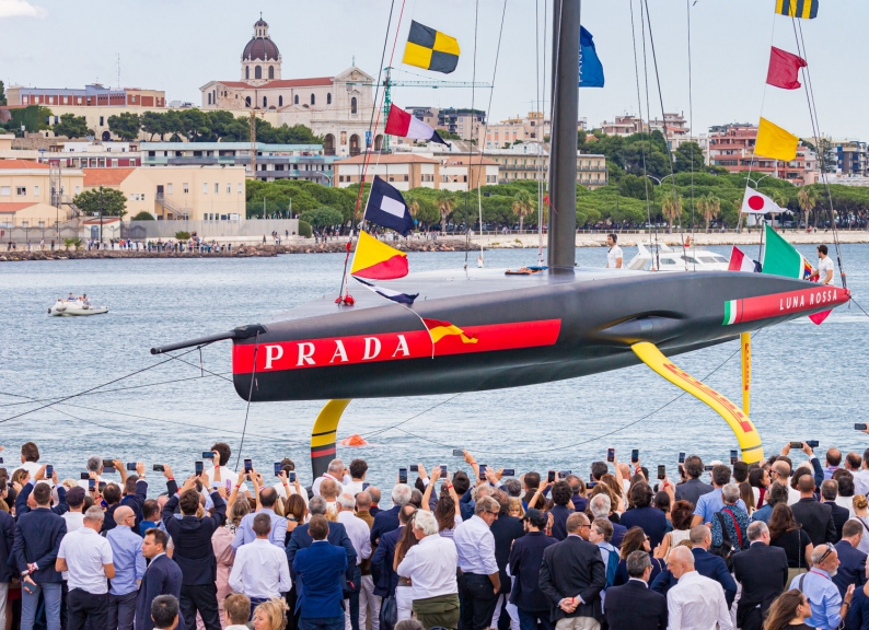 AC75 Luna Rossa Launch