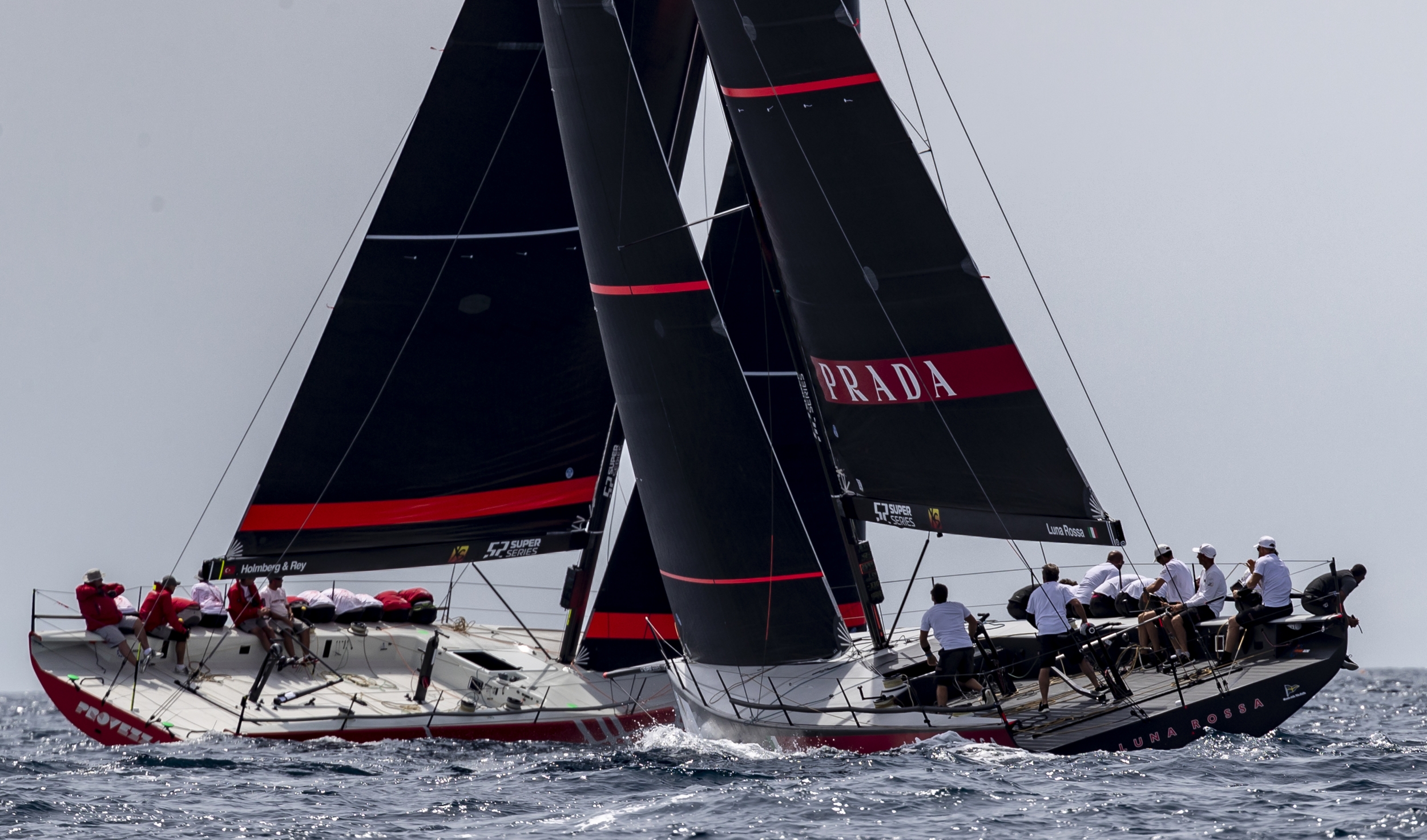 TODAY THE FIRST STAGE OF THE TP52 SUPER SERIES CLOSES WITH A THIRD