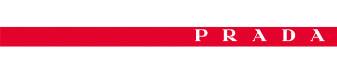 prada red logo